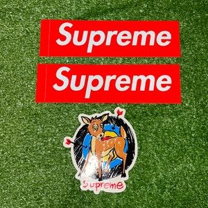 x3 Supreme Stickers🆕